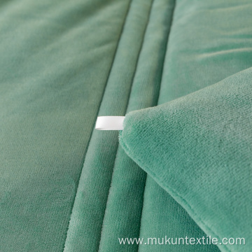 Flannel velvet korean quilted duvet quilt